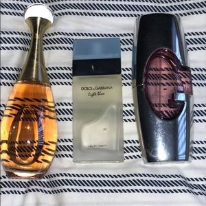 Fragrances x 3